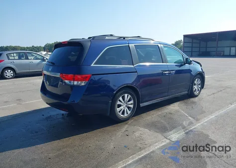 2014 Honda Odyssey Ex-L z USA, uszkodzony, nr VIN 5FNRL5H61EB111170